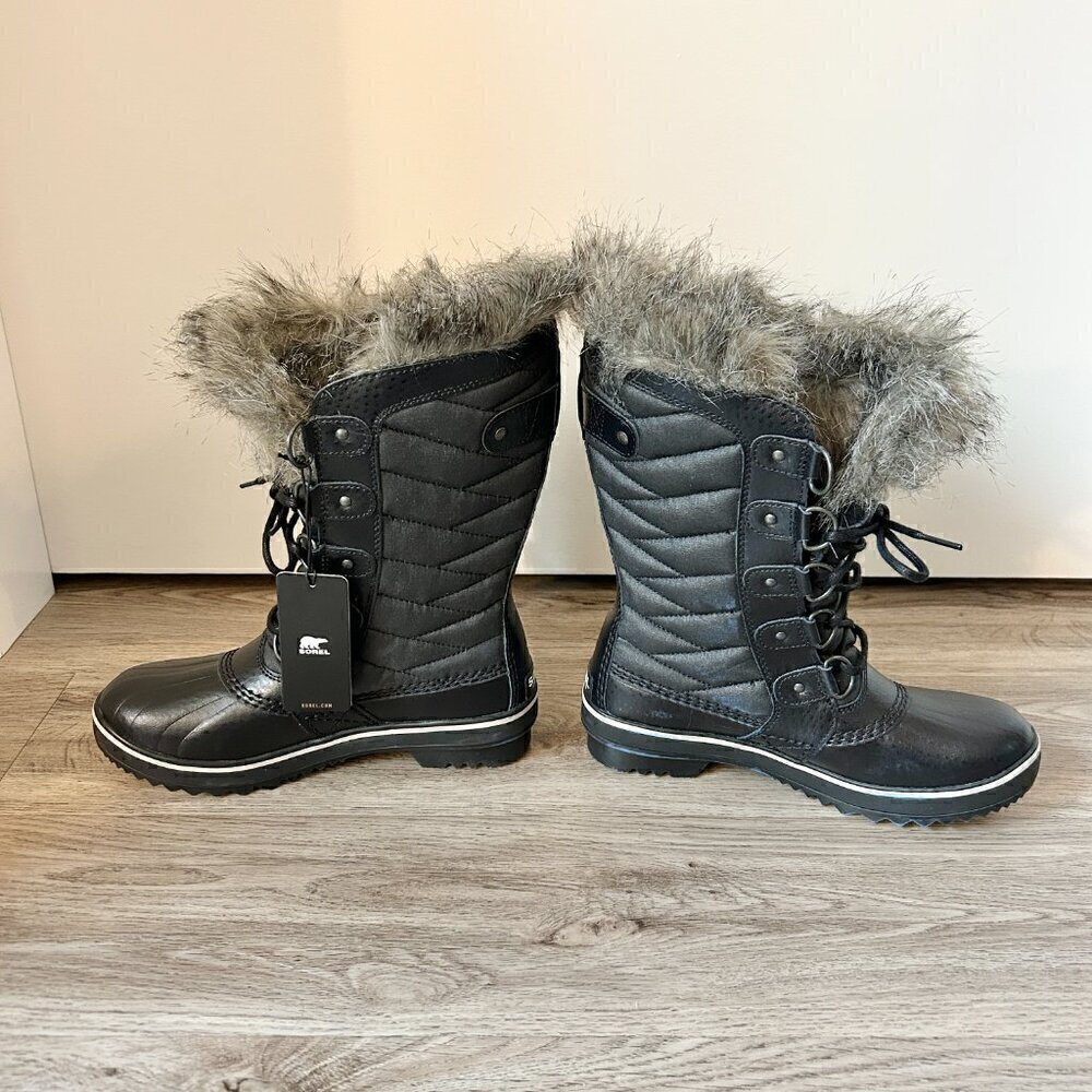 Sorel Women's Tofino II Waterproof Insulated Winter Boot in Black Size 6.5 NWT - Picture 5 of 10